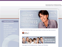 Tablet Screenshot of gesundheitscoach-ac.de